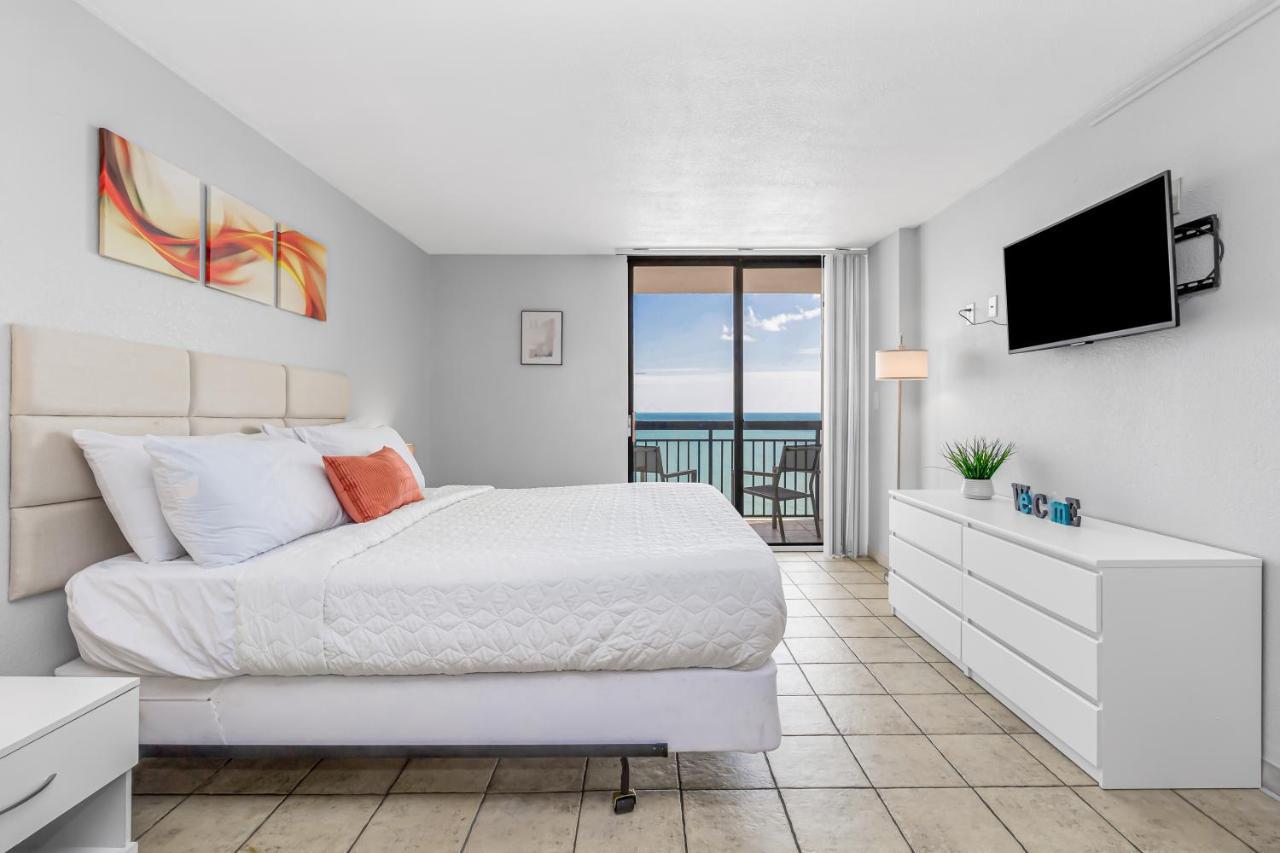 Beachfront Romantic Studio Escape W Perfect View 1212 Myrtle Beach Exterior foto