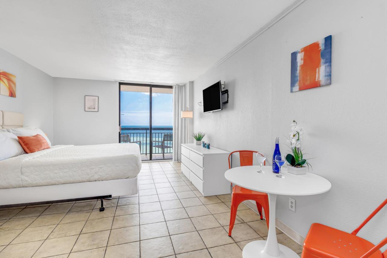 Beachfront Romantic Studio Escape W Perfect View 1212 Myrtle Beach Exterior foto