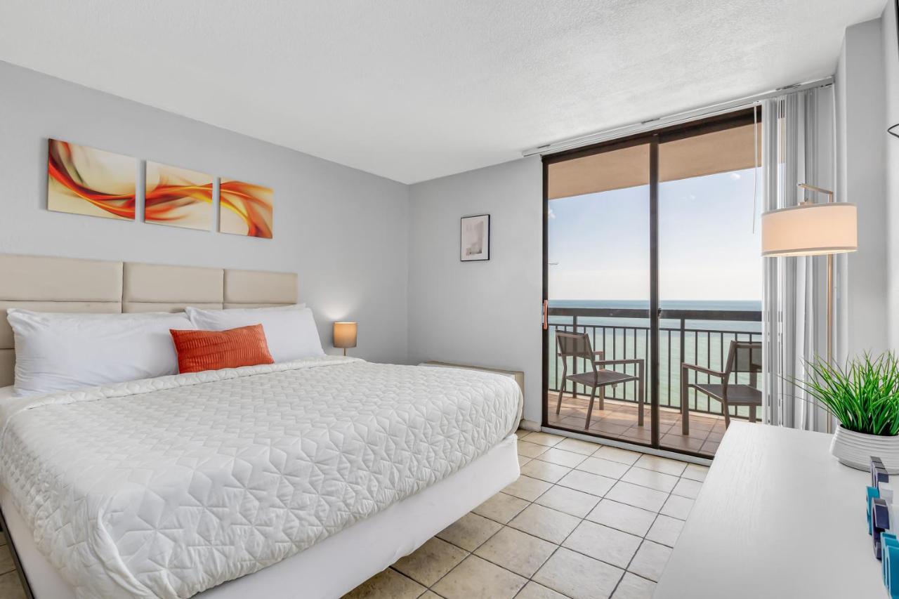 Beachfront Romantic Studio Escape W Perfect View 1212 Myrtle Beach Exterior foto